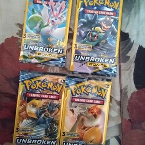 10 Pokemon packs